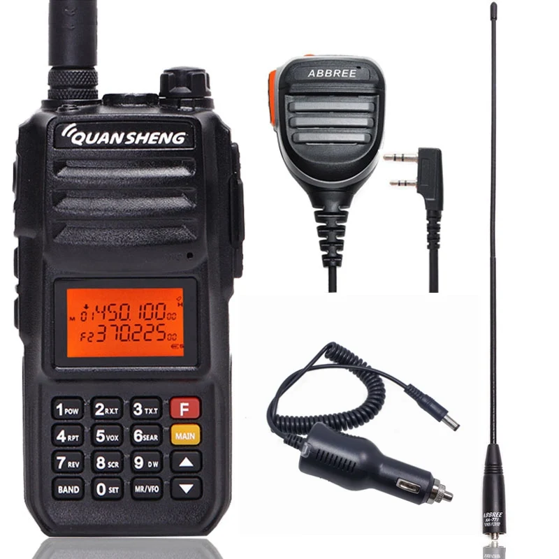 as picture 1 Quansheng TG-UV2 PLUS высокая мощность 10 Вт 5 полос 136-174 МГц/Полиция 350-390MH/400-470 МГц 4000 мАч 10 км Диапазон 200CH рация радио - Цвет: as picture 1
