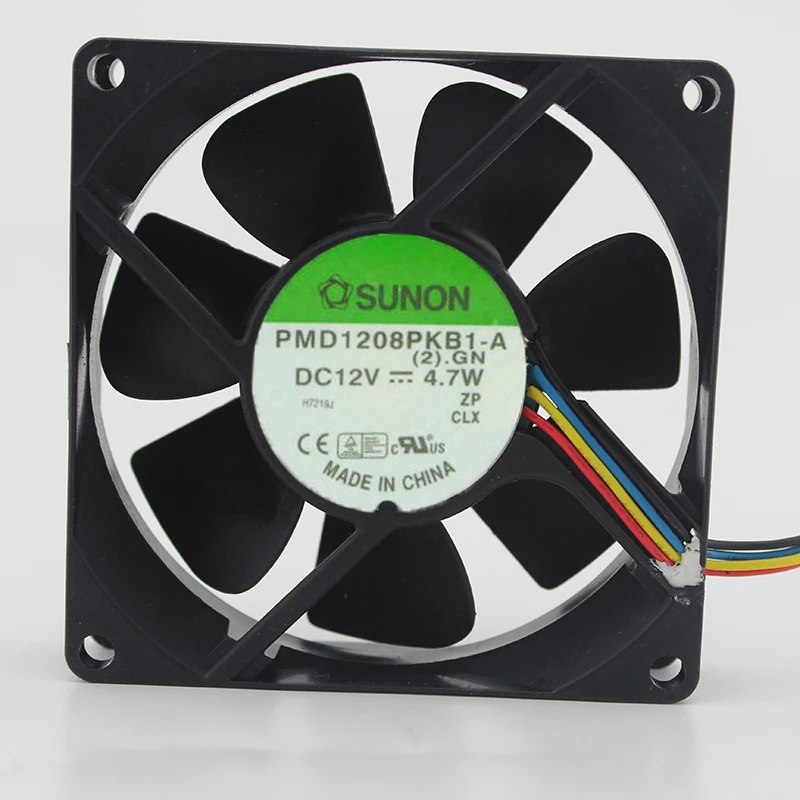 Оригинальный/8020 DC12V 4,7 W PMD1208PKB1-A Вентилятор охлаждения процессора