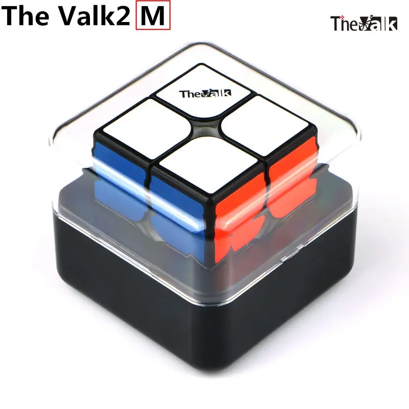 

QiYi The Valk2 M Magnetic 2x2x2 Puzzle Magic Cubes Valk 2M Professional 2 on 2 Magnets Pocket Speed Cube Valk 2 M