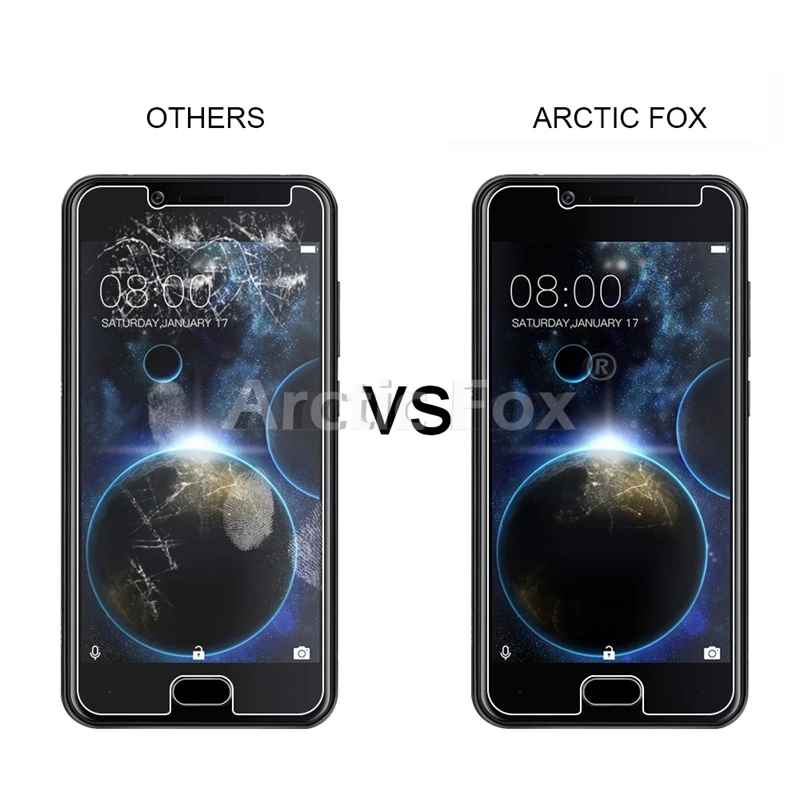 10 Pcs/Lot Premium Tempered Glass For Doogee Shoot 2 5.0 inch Screen Protector Toughened protective film | Мобильные телефоны и