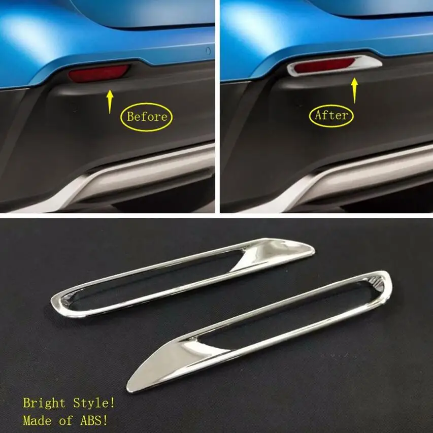 Yimaautotrims Подходит для Nissan Qashqai J11 2018 2019 2020 хром/углеродное волокно вид задние