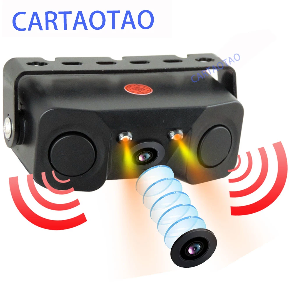 Car Radar and Rear View Camera Multi-function Universal Sensor Early Warning Detector Rearview Vehicle | Автомобили и мотоциклы
