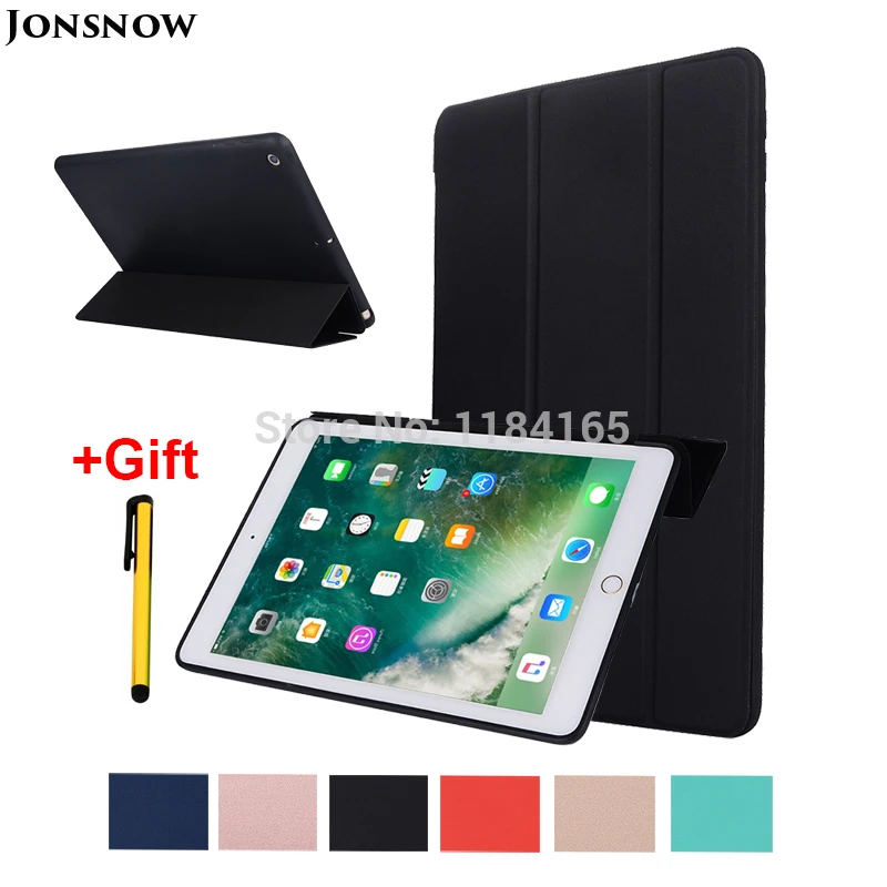 Jonsnow чехол для нового iPad 9 7 дюймов 2018 3 сложения из искусственной кожи s 2017 A1822 A1823