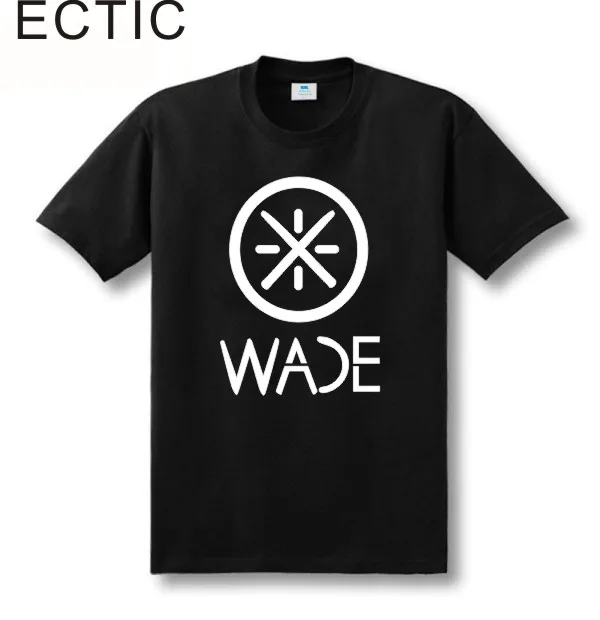 Мужская футболка ECTIC WOW Way of Wade Dwyane для пары|male t-shirt|clothes menmen t-shirt |