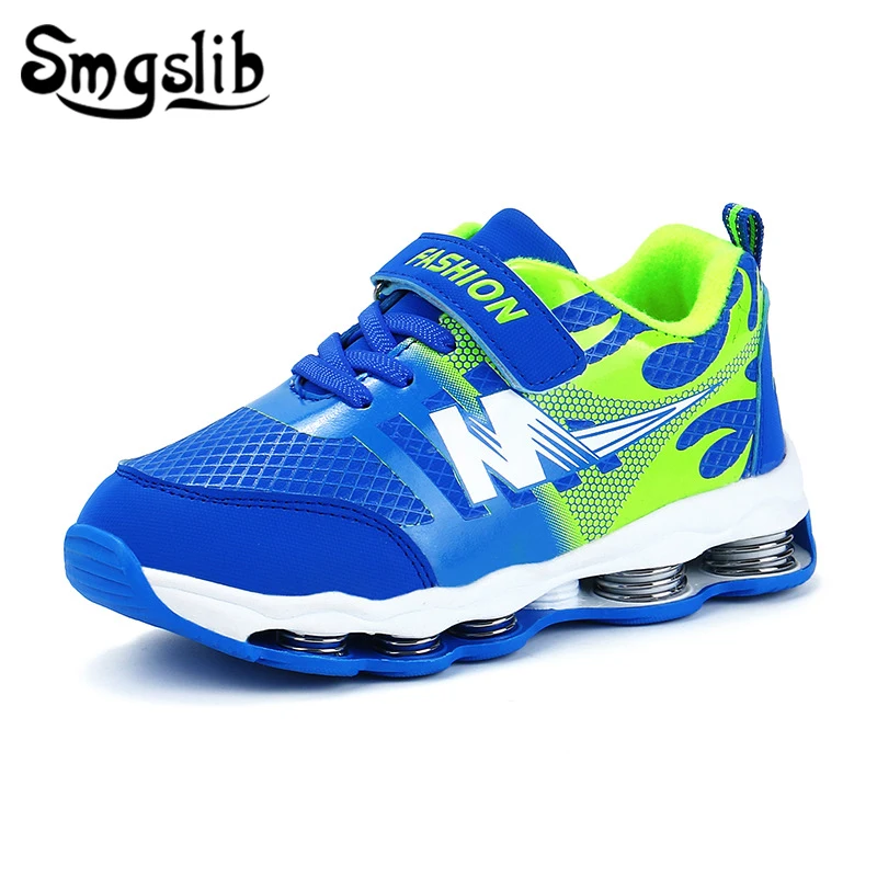 Kids Shoes Boys Sports Mesh Sneakers 2020 Spring Autumn Child Running Baby Girls Pu Leather Casual Breathable | Детская одежда и