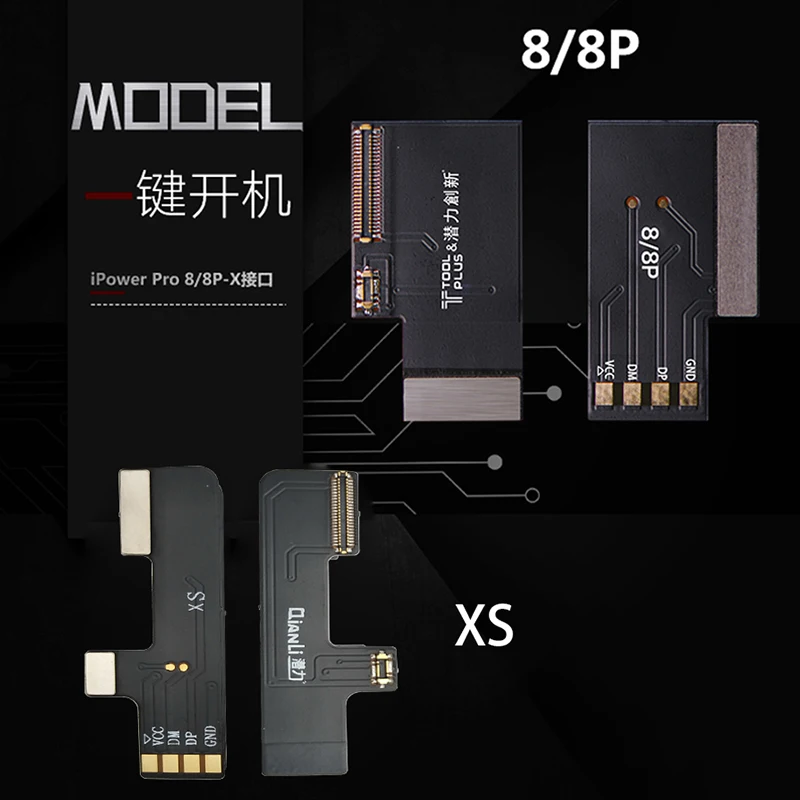 Qianli i мощность сварочный Разъем для iPhone 6 6P 6S 6SP 7 7P 8 8P XS питание кабель загрузки линии мобильного телефона ремонт инструмент