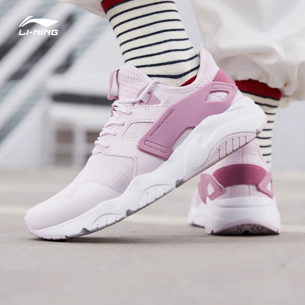 Li Ning/Женская прогулочная обувь для карнавала Легкая классическая дышащая