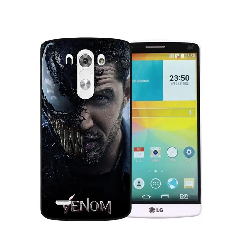 Чехол Venom cool для LG G3 G4 G5 G6 K7 K8 K10 2017 Nexus 5X X Power 2 3 Q6 Q7 мягкий силиконовый защитный чехол