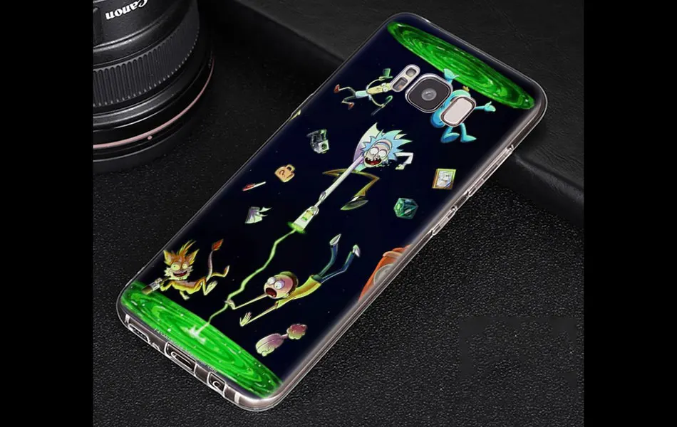 Рик и Морти силиконовый чехол для телефона для samsung Galaxy S10 плюс S10e S8 S9 S9 плюс S7 Edge Note 10 5G 8 9 J4 J6 силиконовый чехол