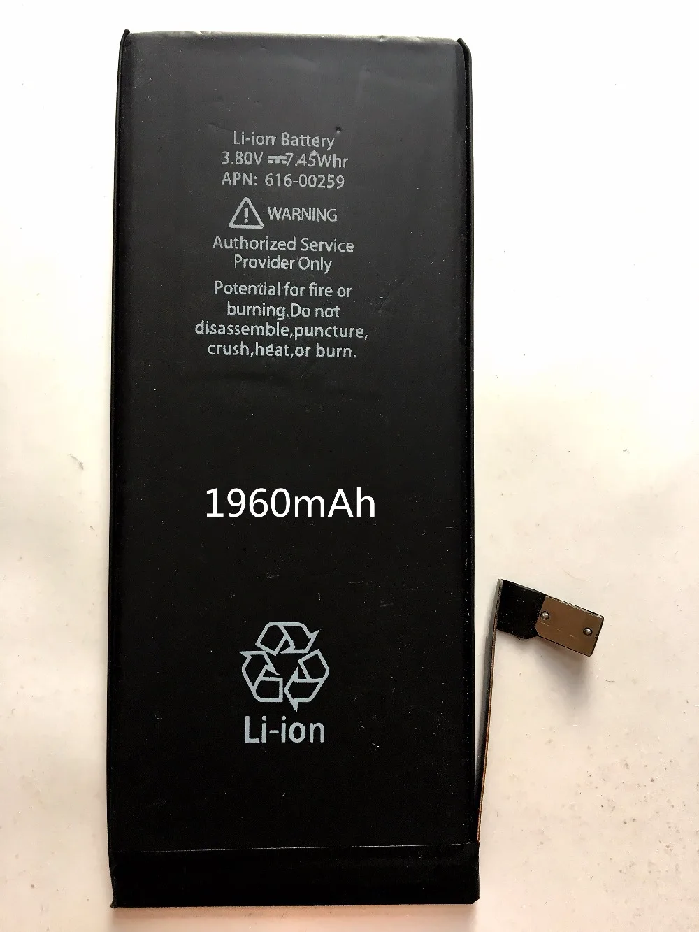 Для iphone 7 Батарея 0 цикл 3 8 V 1960Mah внутренняя литий-ионная батарея Замена для +
