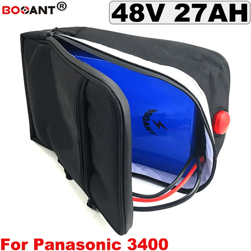 Литиевый аккумулятор для электровелосипеда 13S 48 в 27 Ач Bafang BBSHD 800 Вт 1200 1800 Мотор В