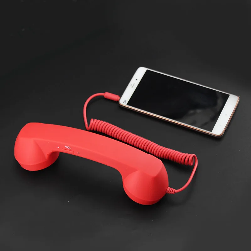 Ретро телефон радиационные приемники классический наушник микрофон сотовый