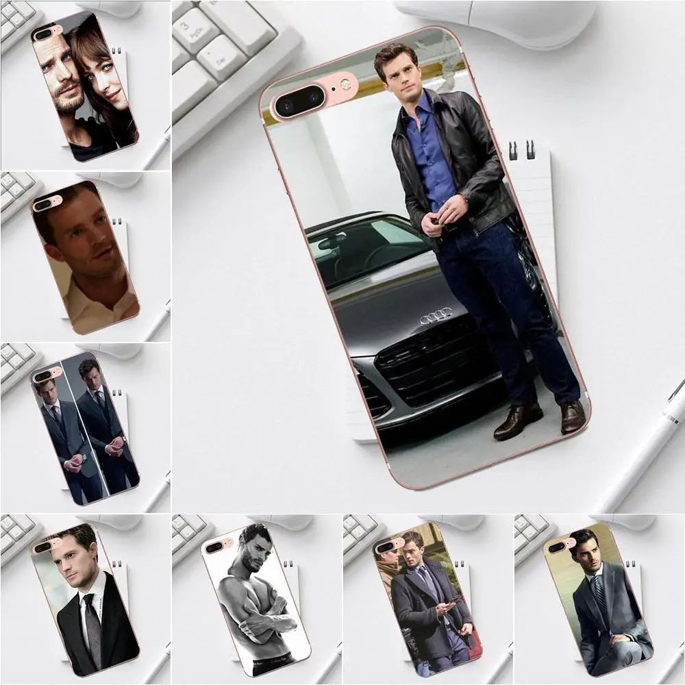 Qdowpz Christian Grey Jamie Lovely For Galaxy Alpha Core Prime Note 4 5 8 S3 S4 S5 S6 S7 S8 S9 mini edge Plus | Мобильные телефоны