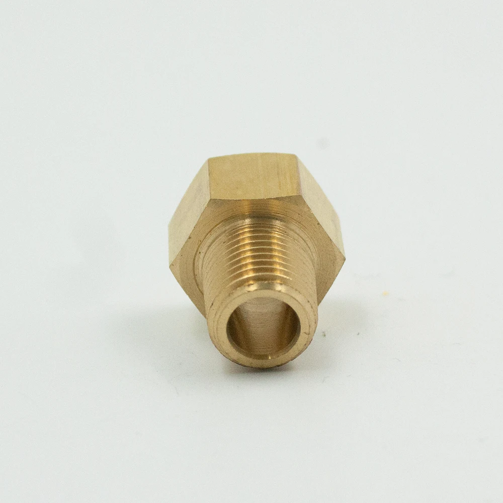2 шт. латунные тормозные трубки 1/8 дюйма 1/4 5/16 3/8 1/2 5/8 дюйма|npt male|connector fittingsmale tubes |