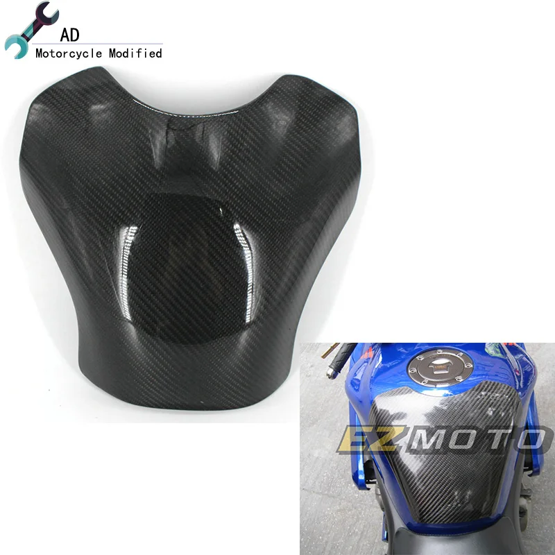 Для Kawasaki Real Настоящее углеродное волокно 3D Бензобак Pad чехлы протектор ZX 10R 2007 2008