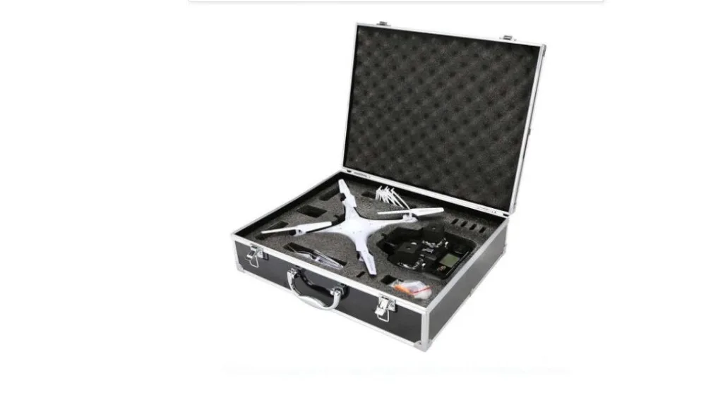 Авиационного Алюминия Антенны FPV портативный защитный чехол Чемодан HM