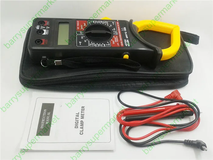 Цифровой вольтметр Амперметр Омметр мультиметр Вольт AC DC тестер клещи