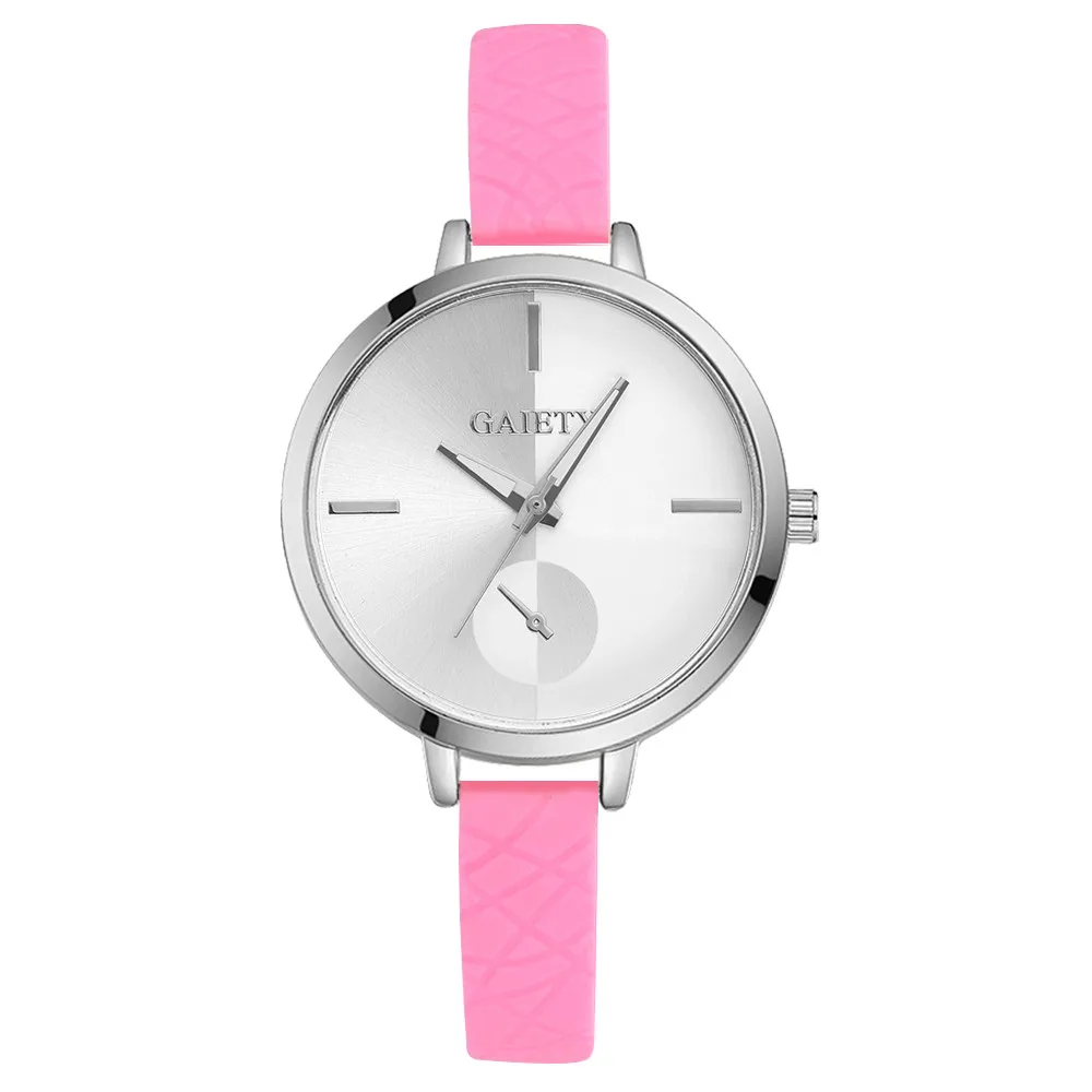 Новые модные женские часы Relogio Feminino Reloj Mujer силиконовые желеобразные Акриловые