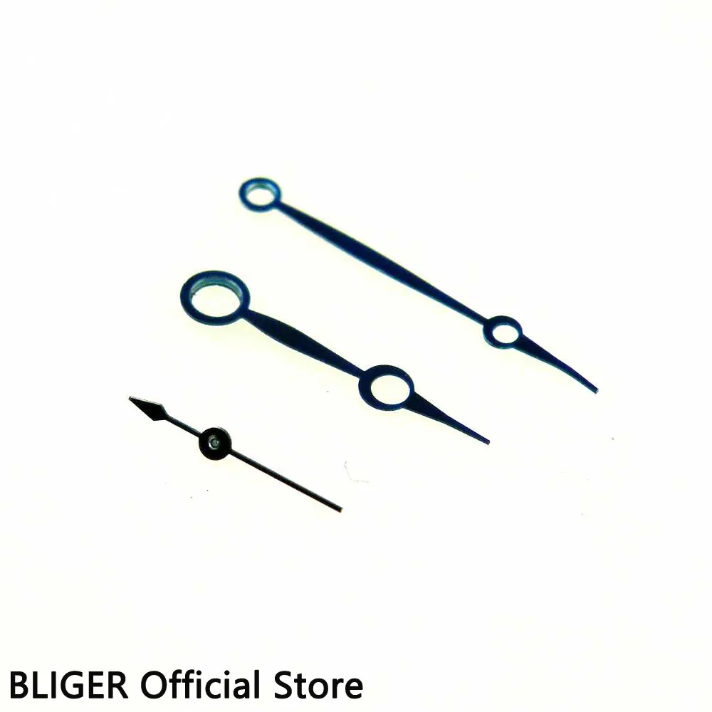 

Classic BLIGER Blue Stainless Steel Watch Hands Fit 6497/6498 ST Series Hand Winding Movement For Men's Watch Hands H12