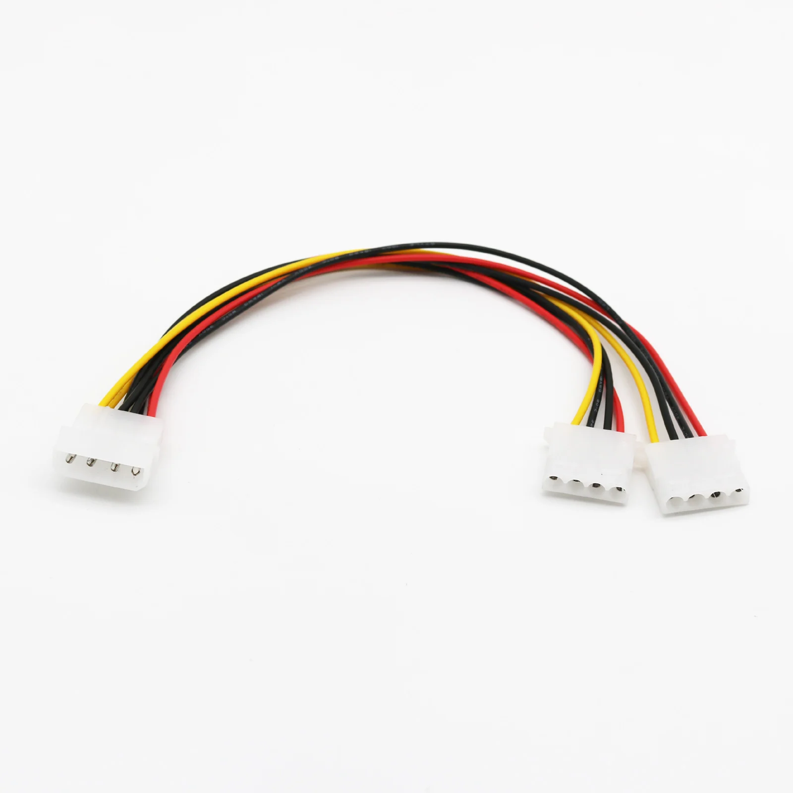 1x IDE 4 контактный разъем Molex Male для 2x Женский Y разветвитель Удлинительный кабель