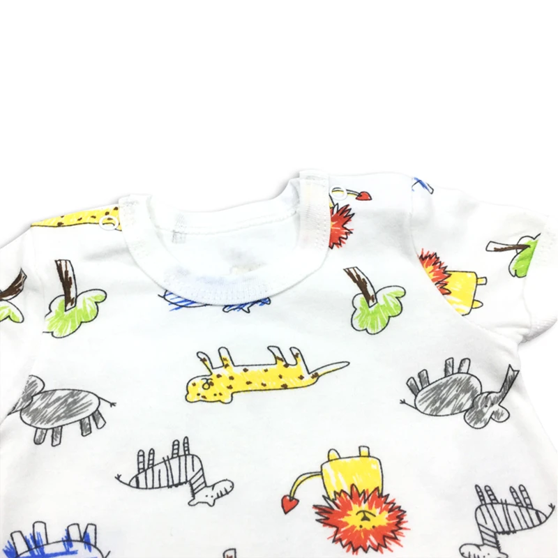 2019 летняя одежда для маленьких мальчиков комбинезон с коротким рукавом