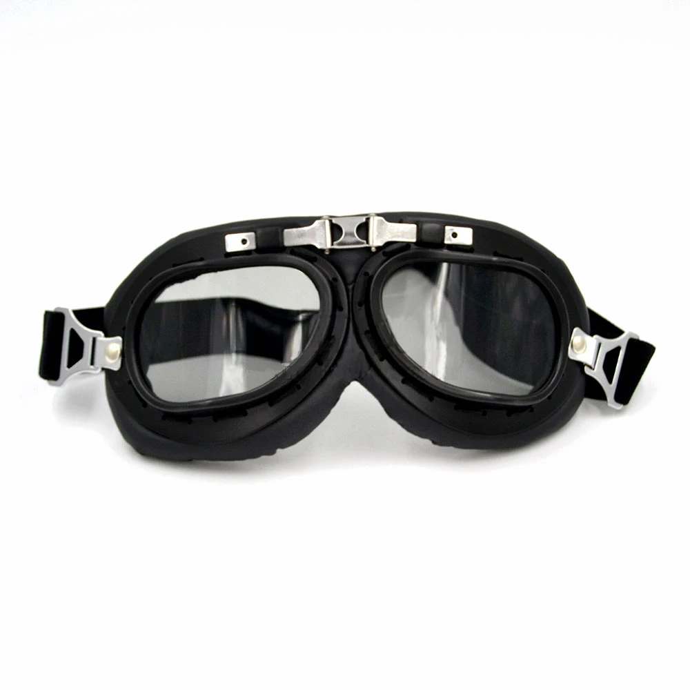 Smoke Goggles BJMOTO, ретро очки для мотоцикла, очки, очки для мотоцикла, очки для мотоцикла, очки для Harley, стиль, шлем для мотокросса - Цвет: Smoke Goggles