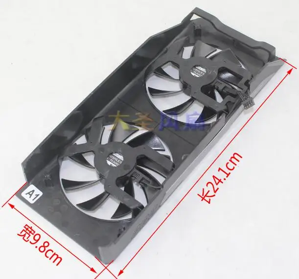 Оптовая продажа: GTX760/770 PLA09215B12H 12В 0.55A 4-линейные видеокарты два вентилятора |