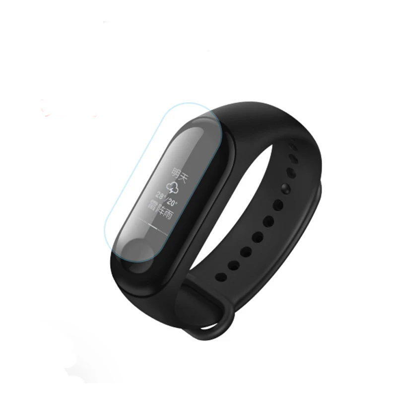Screen Protector Film For Xiaomi Mi Band 4 3 Smart Wristband Bracelet Full Cover Protective Films Not Tempered Glass | Электроника