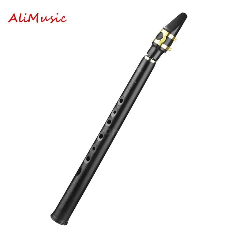 AliMusic Мини карманный Bb саксофон Sax ABS с альт мундштук 4 шт. Рид сумка для переноски