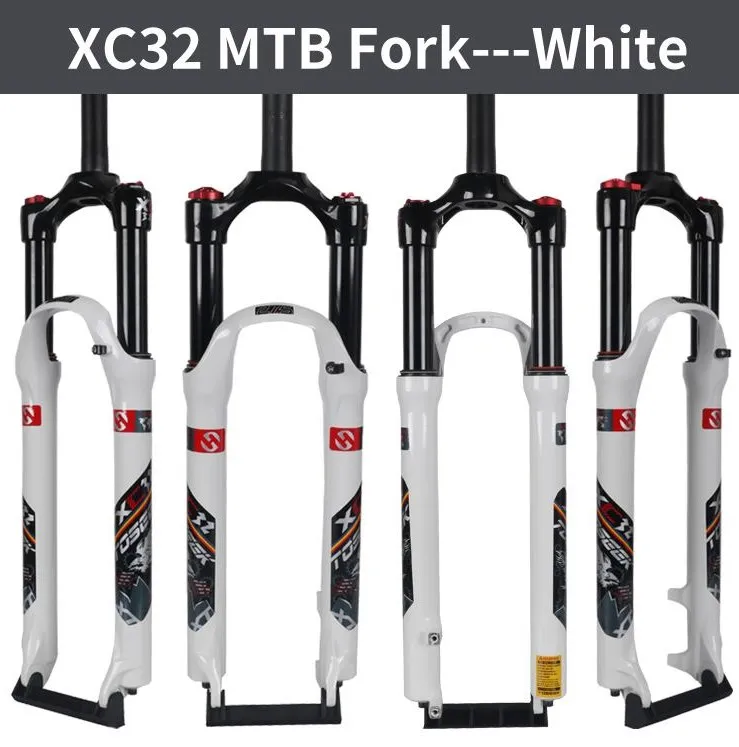 Новинка 2018 Велосипедная вилка для горного велосипеда Toseek XC32 26/27 5/29er 100 мм передняя