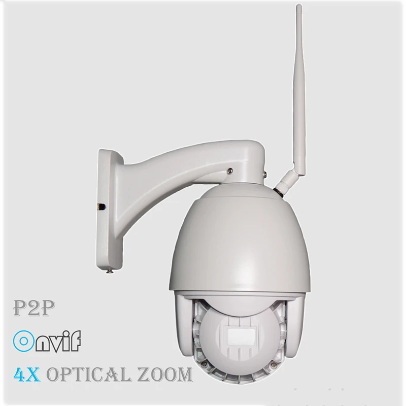 1080P SONY CMOS P2P Onvif WiFi камера HD 4x оптический зум объектив Встроенный 32TF карта