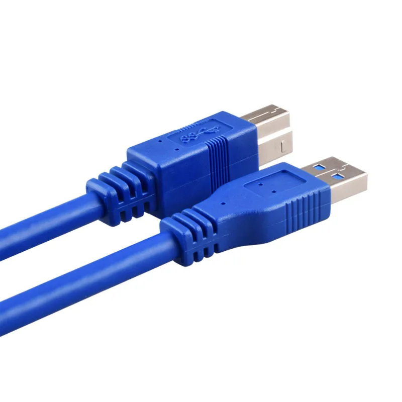USB 3 0 A папа AM на B Тип BM USB3.0 кабель для принтера сканера HDD м 5 1 8 | Компьютеры и офис