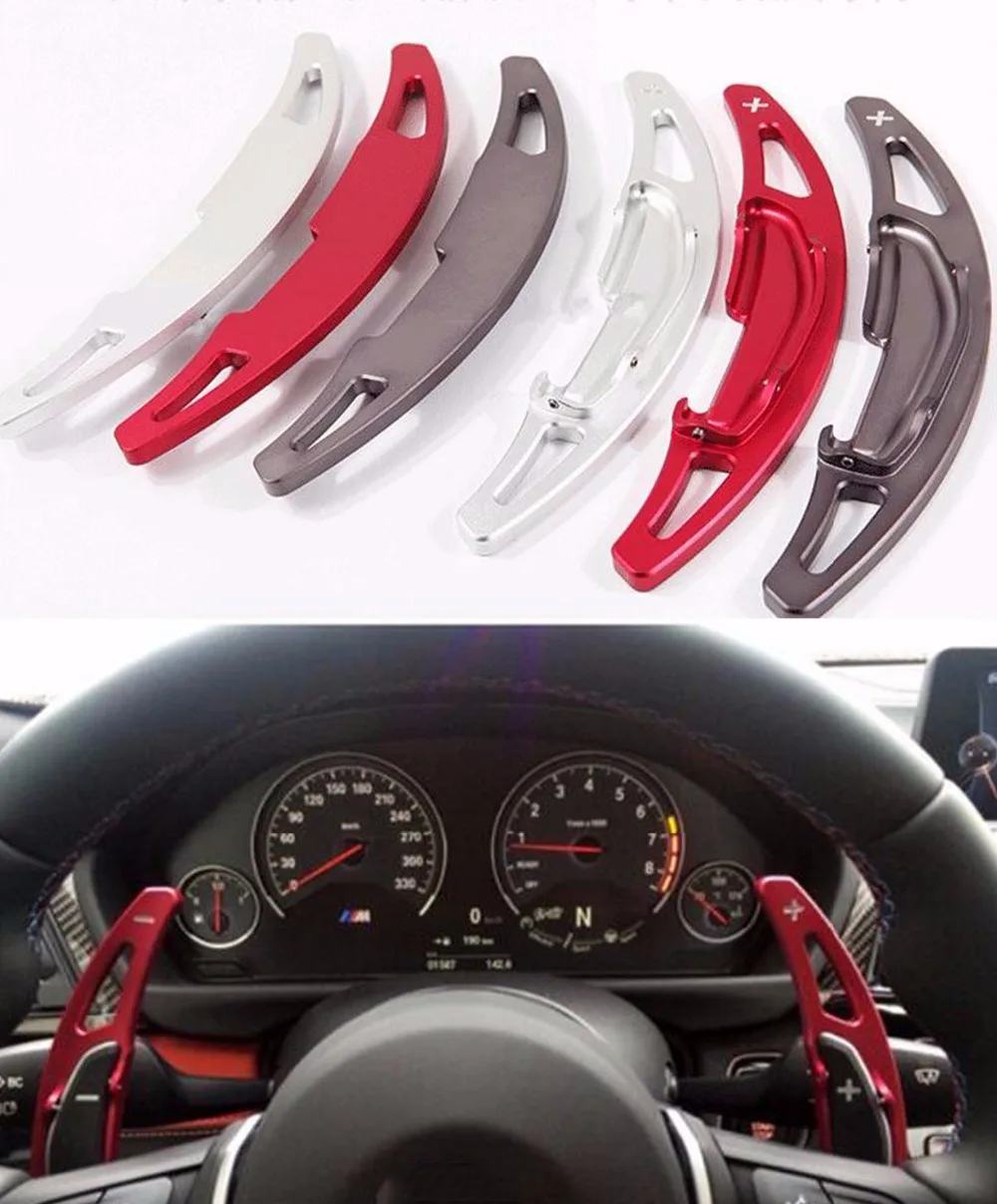 

DEE руль из алюминиевого сплава DSG paddle shifters для BMW M2 M3 M4 M5 M6 X5M X6M Paddle Gearbox, автомобильные аксессуары, наклейки