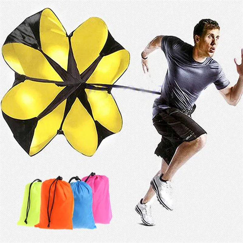 

OOTDTY New 56" Sports Speed Chute Resistance Exercise Running Power Training Parachute