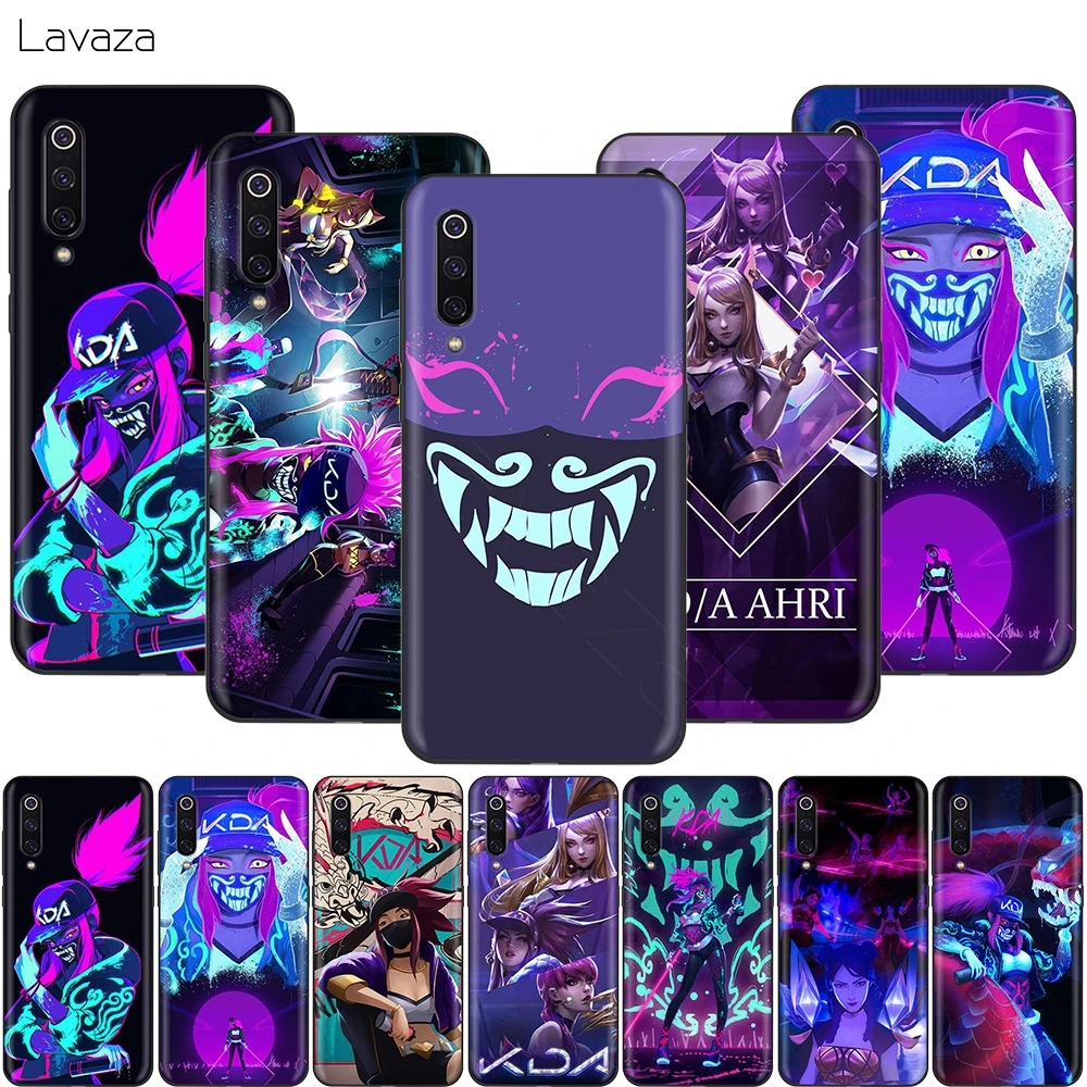 Чехол Lavaza League of Legends KDA для Xiaomi Redmi Note 8 8A 7 6 6A 5 5A 4 4X 4A Go Pro Plus Prime|Бамперы| |