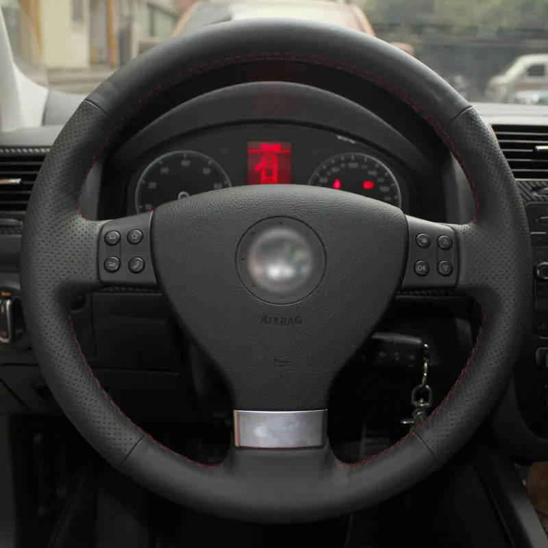 BANNIS чехол рулевого колеса автомобиля для Volkswagen Golf 5 Mk5 Sagitar Magotan VW Passat B6 Jetta Tiguan 2007-2011