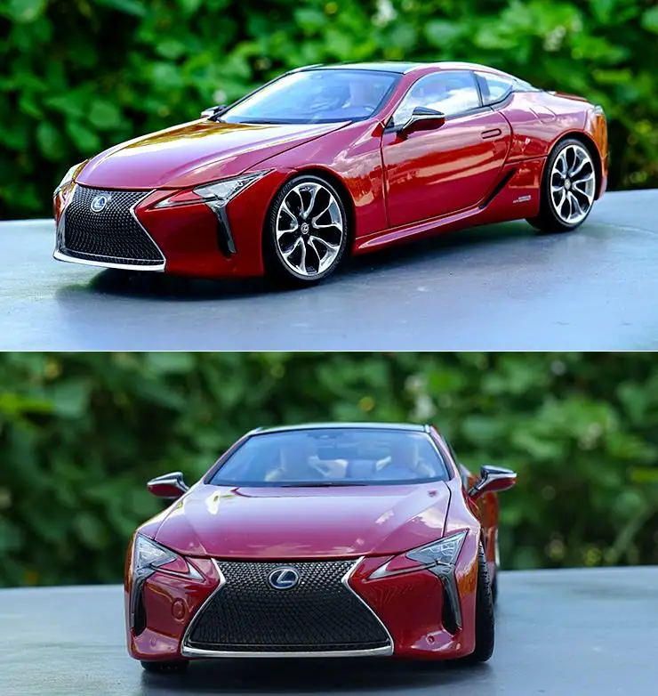 Высокая имитация LEXUS LC500h модель коллекции 1:18 передовая автомобиля из сплава
