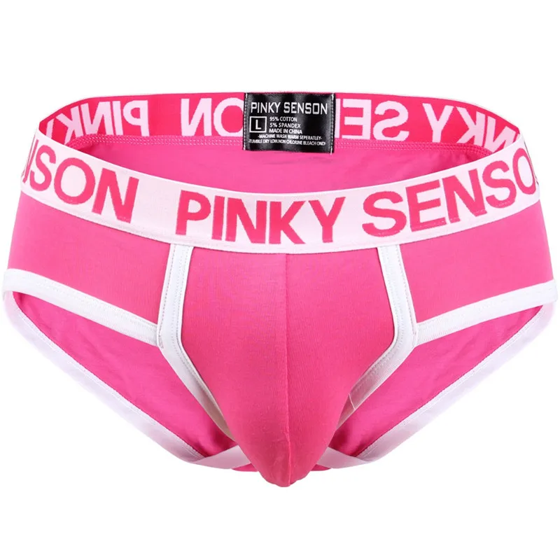 Мужское нижнее белье PINKY SENSON хлопковые трусы брифы с объемным мешочком PS104|mens