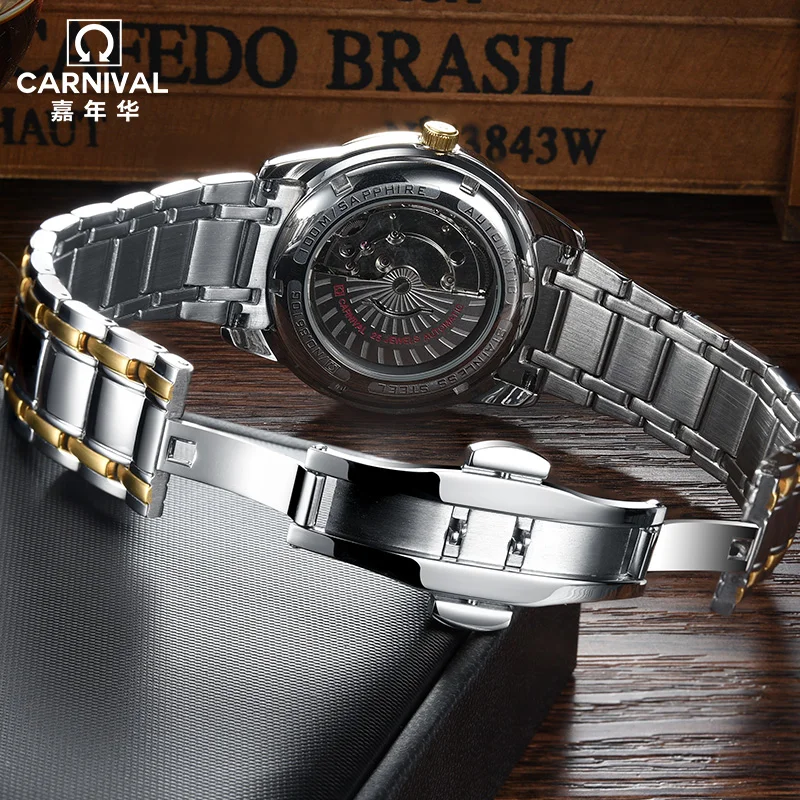 Новинка 2017 года часы полностью автоматические механические мужской моды