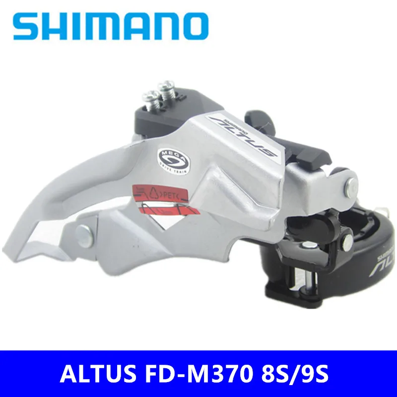Новый оригинальный SHIMANO ALTUS FD M370/FD M390 передний циферблат 9/27 скорость горный
