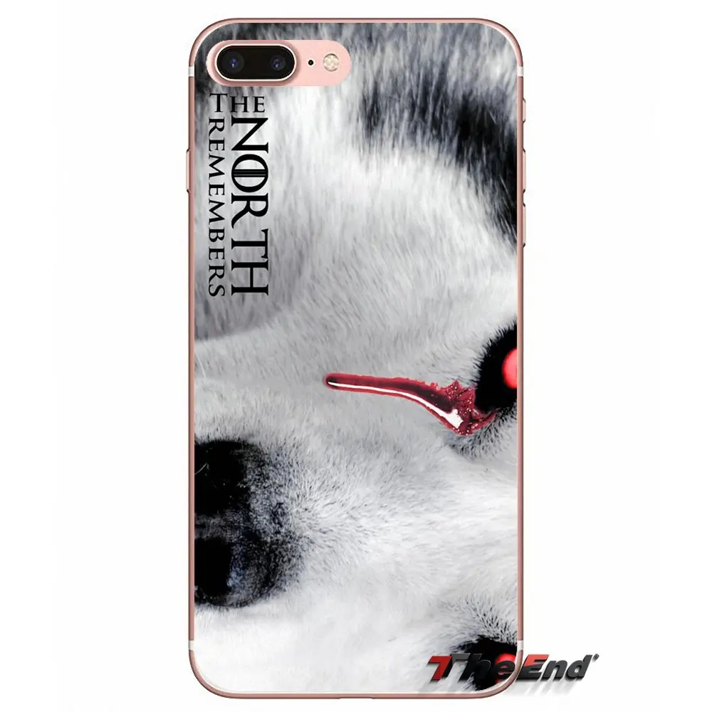 Для Samsung Galaxy S2 S3 S4 S5 MINI S6 S7 edge S8 S9 Plus Note 2 3 4 5 8 Coque Fundas The North member game of throne|Чехлы-накладки|