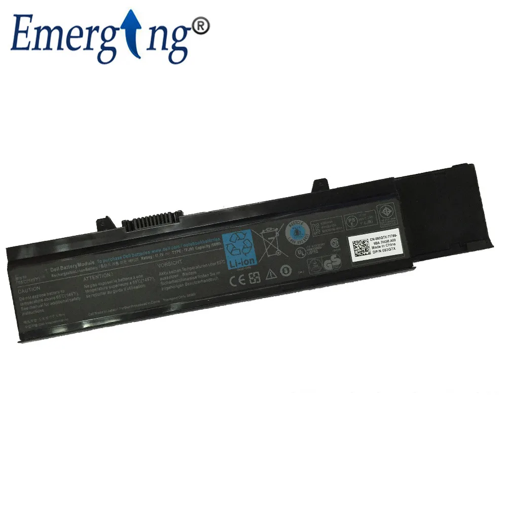 Новый оригинальный аккумулятор для ноутбука Dell Vostro 11 1 3400 3500 V3400 V3500 4JK6R Y5XF9 TY3P4 CWX2D