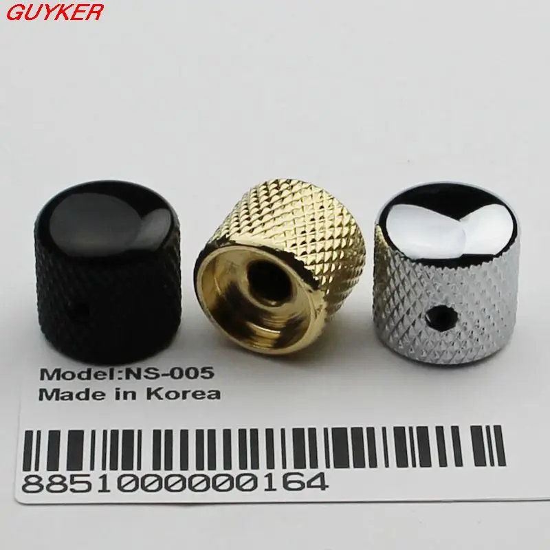 1 шт. хромированная черная золотая электрическая гитара ручки для бас гитары 19 мм