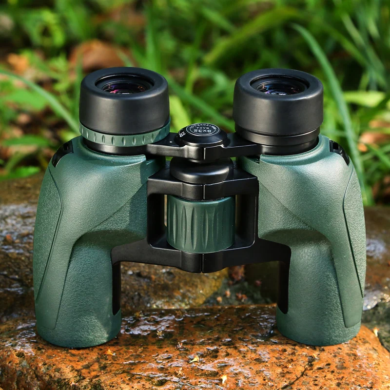 Eyeskey 8x32 Порро Водонепроницаемый бинокль Bak4 Prism Оптика Компактный телескоп для