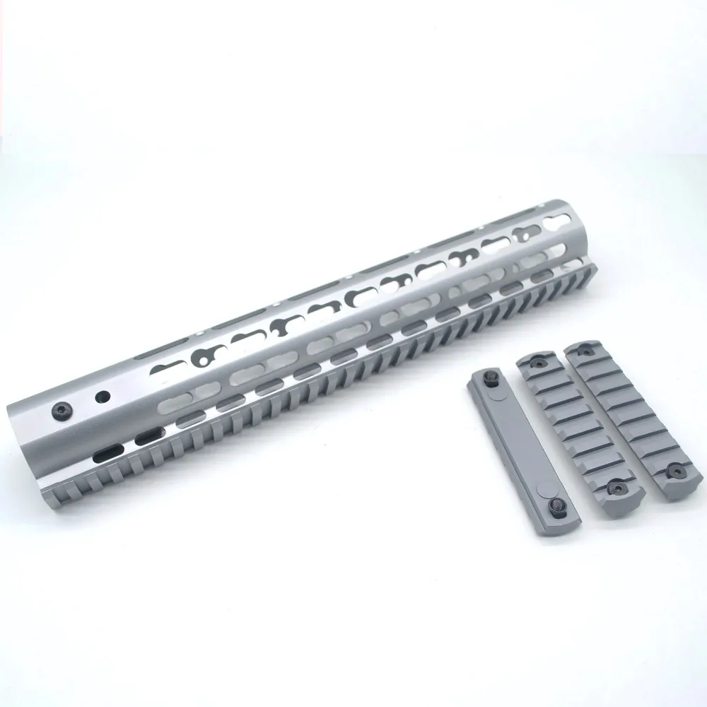 Aplus 7/9/10/12/13,5/15 ''дюймовый Keymod Handguard свободном Пикатинни раздел System_Space серый/анодированный серым цветом