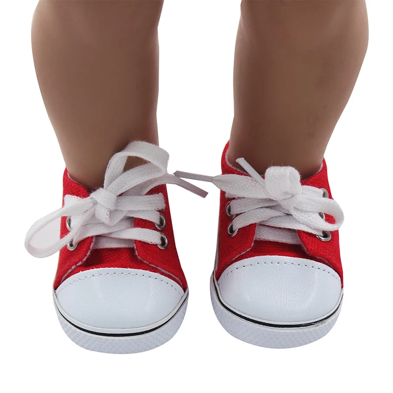 Модные холщовые кроссовки Doll Talk Baby обувь для девочек и 18 дюймов аксессуары кукол