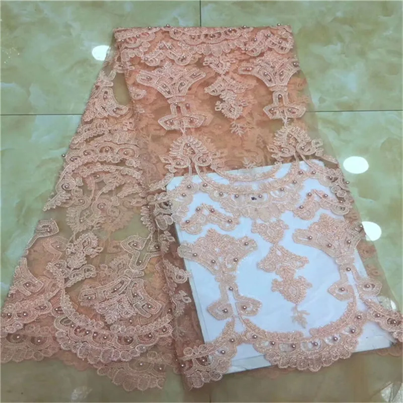 Расшитые блестками сетчатые кружевные бусины розового и зеленого цвета для