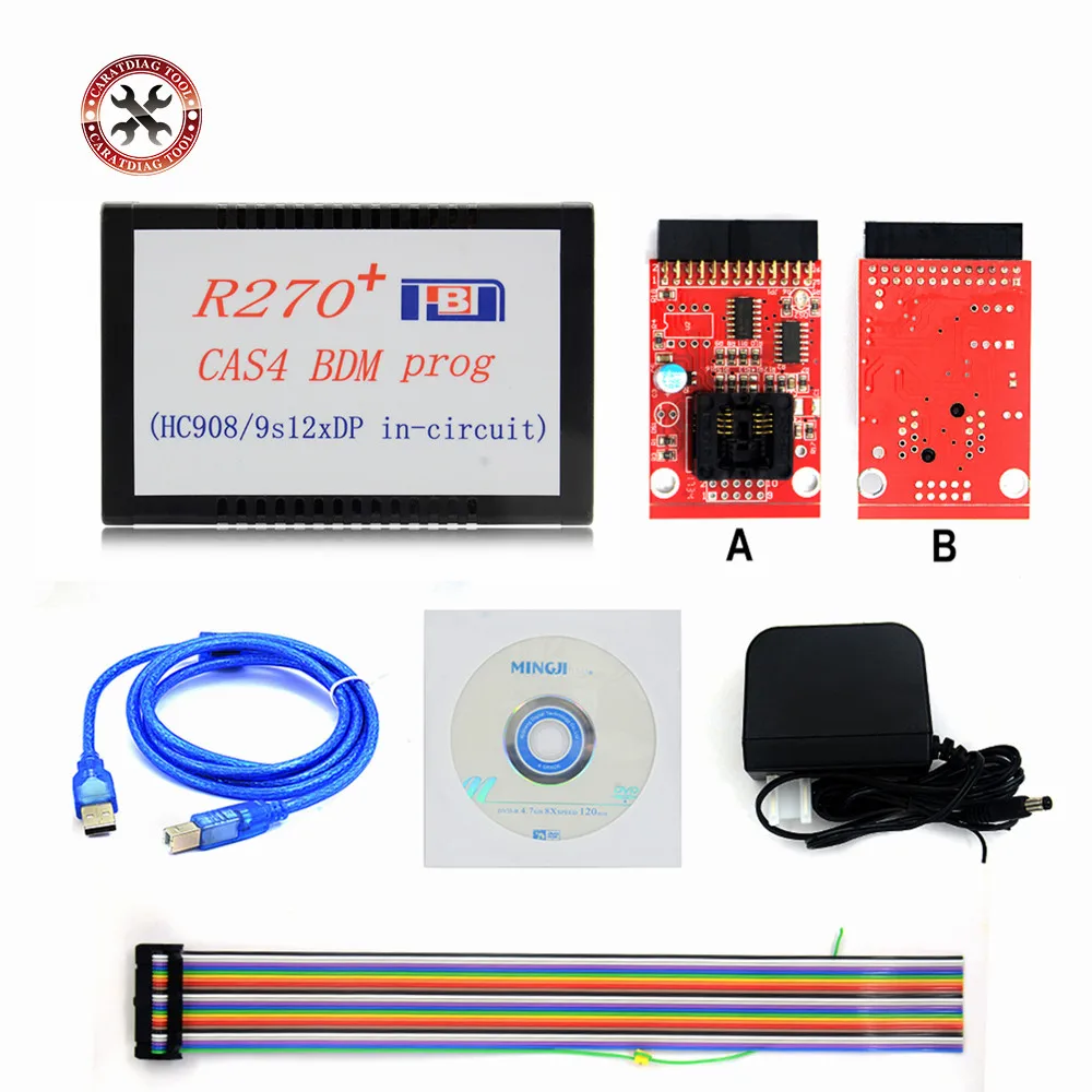 Оригинальный программатор R270 + V1.20 Авто CAS4 BDM Профессиональный для bmw key prog