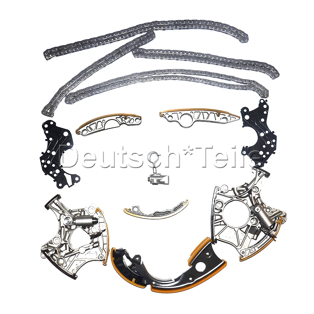 AP01 комплект зубчатой цепи для Audi A4 A6 A8 2 4l 3 2l FSI V6 BDW AUK BKH BPK 06E109218H 06E109217H 06E109229A 079109229L| |