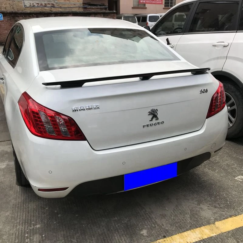 Высококачественный спойлер из АБС пластика для Peugeot 408 508 праймер заднего крыла